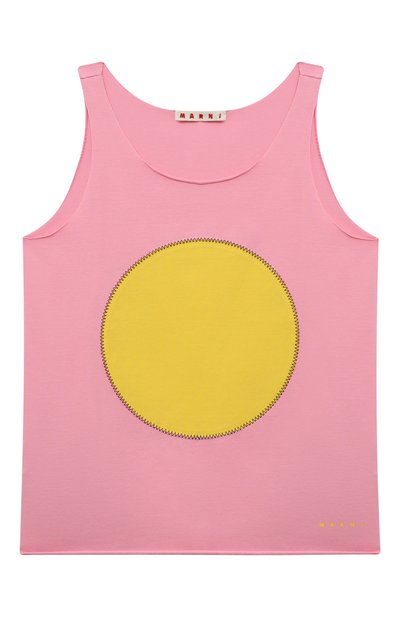 Хлопковая майка MARNI, арт. M01032/M00LE