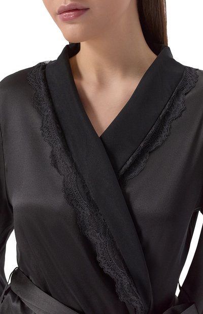 Шелковый халат C.ALLA, арт. CL0286 GIA, фото 5