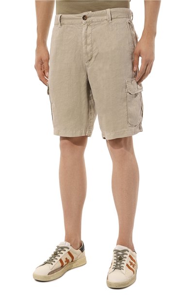 Льняные шорты MC2 SAINT BARTH, арт. STBM/R0DI/04434F, фото 3