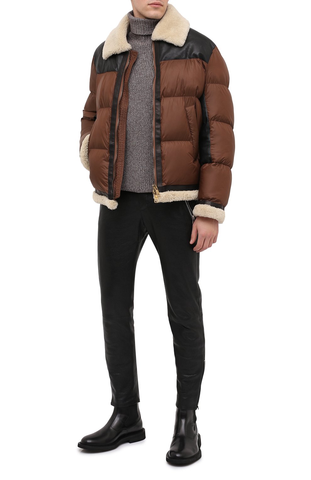 Шерстяной свитер WINDSOR коричневого цвета по цене 42600 руб., арт. 13 DACIAN0-TN 10010476, фото 2 Шерстяной свитер WINDSOR, арт. 13 DACIAN0-TN 10010476, фото 2