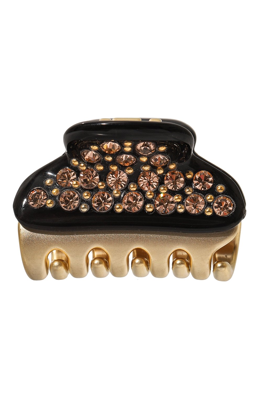 Заколка для волос ALEXANDRE DE PARIS черного цвета по цене 11960 руб., арт. ICCB-12831-06P23 ON, фото 3 Заколка для волос ALEXANDRE DE PARIS, арт. ICCB-12831-06P23 ON, фото 3