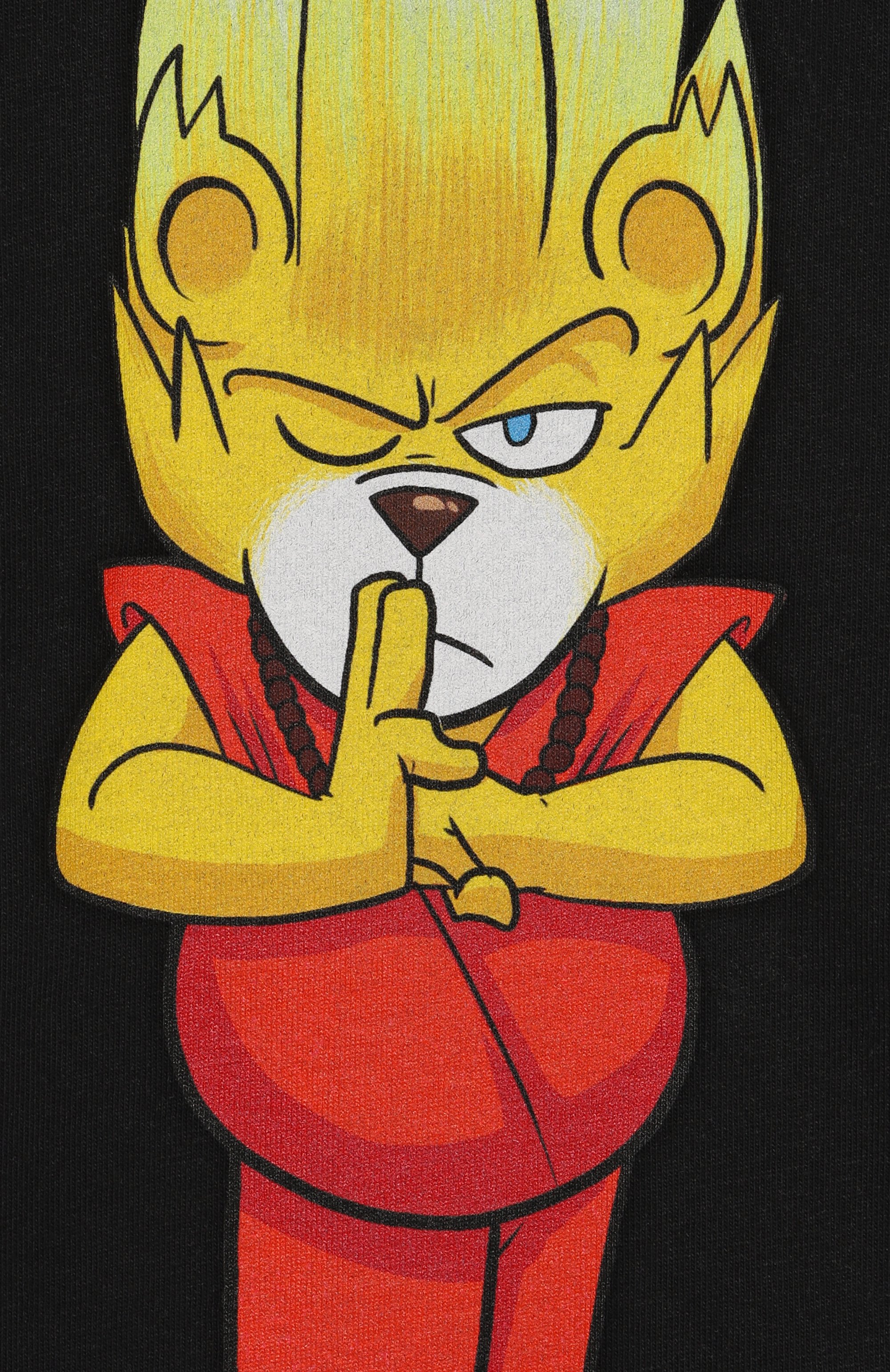 Хлопковая футболка SPRAYGROUND, арт. SPY1377BLK, фото 3