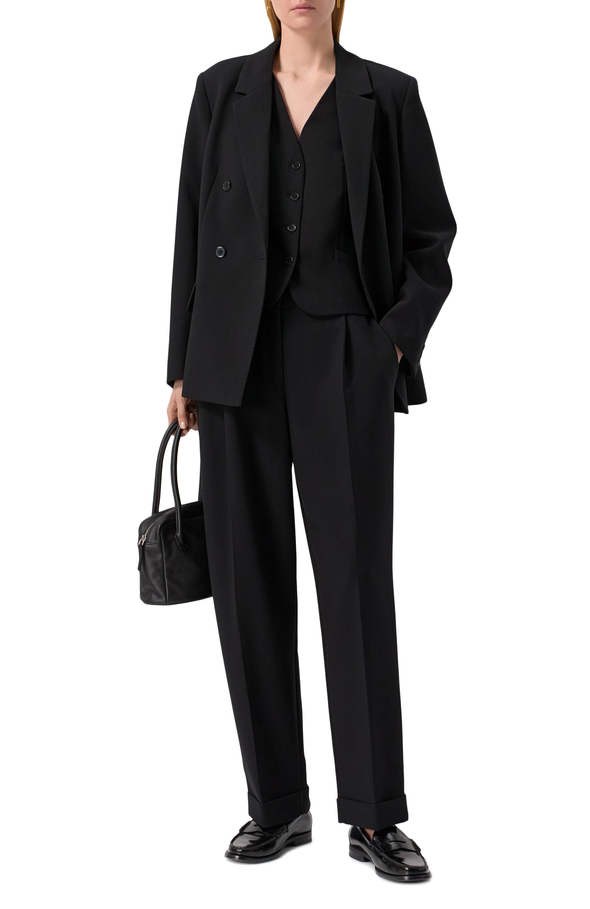 Брюки из шерсти и вискозы 12 STOREEZ, арт. 126472, фото 2