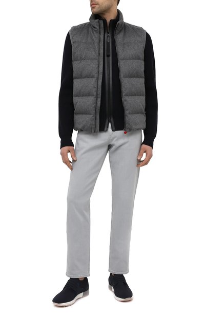 Комбинированные кроссовки ANDREA VENTURA FIRENZE, арт. V0YAGER SNEAKER/FASHI0N CL0TH+CACH./V0Y-IWG, фото 2