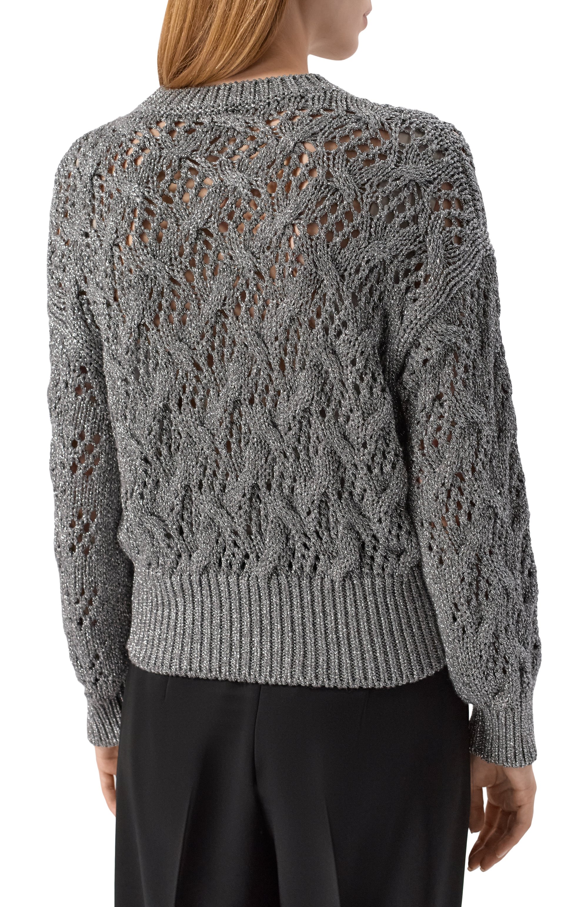 Свитер из вискозы MAX MARA STUDIO, арт. PILADE, фото 4