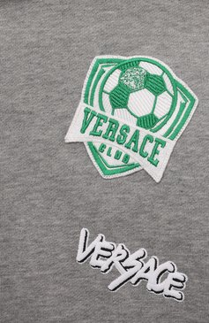 Хлопковый бомбер VERSACE, арт. 1013842/1A09721/4A-6A, фото 3