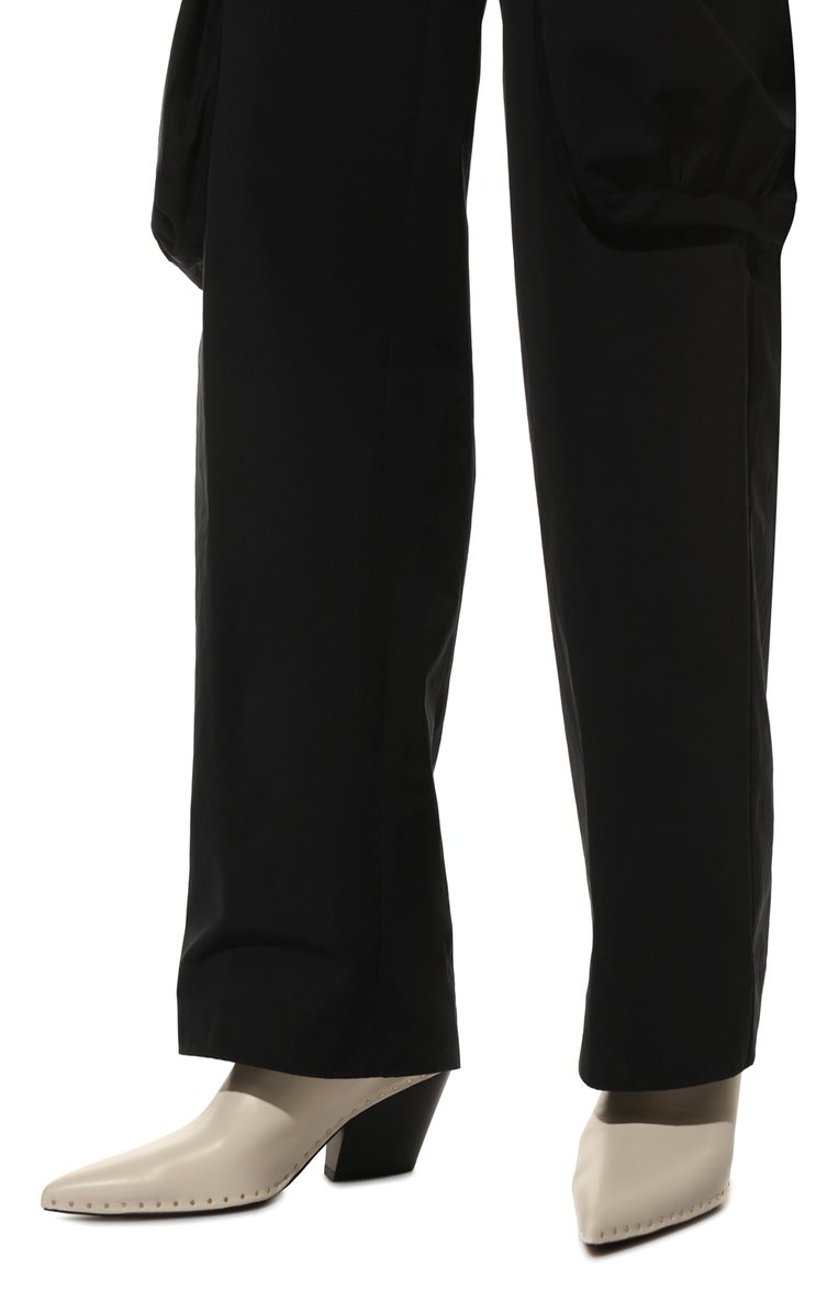 Кожаные сабо JIL SANDER, арт. JS38010A-15011, фото 1