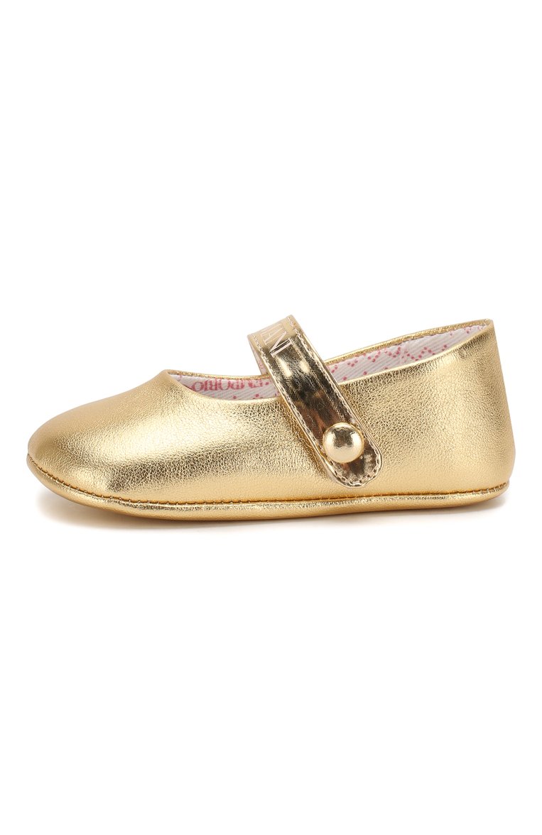 Кожаные пинетки EMPORIO ARMANI, арт. XKD003/X0L05/17-19, фото 2