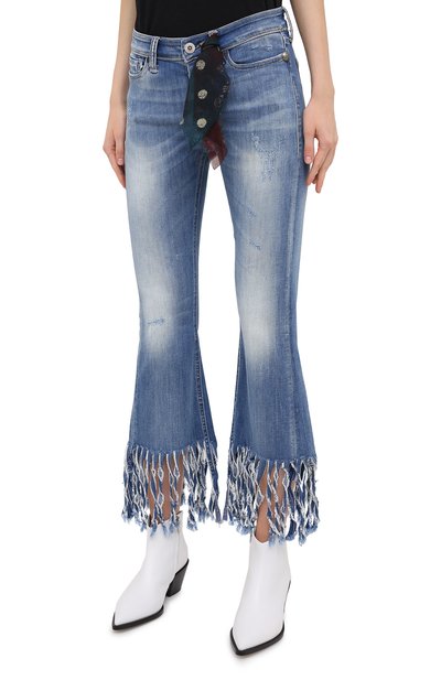 Джинсы genuine motorclothes HARLEY-DAVIDSON синего цвета по цене 21000 руб., арт. P85337, фото 3 Джинсы genuine motorclothes HARLEY-DAVIDSON, арт. P85337, фото 3