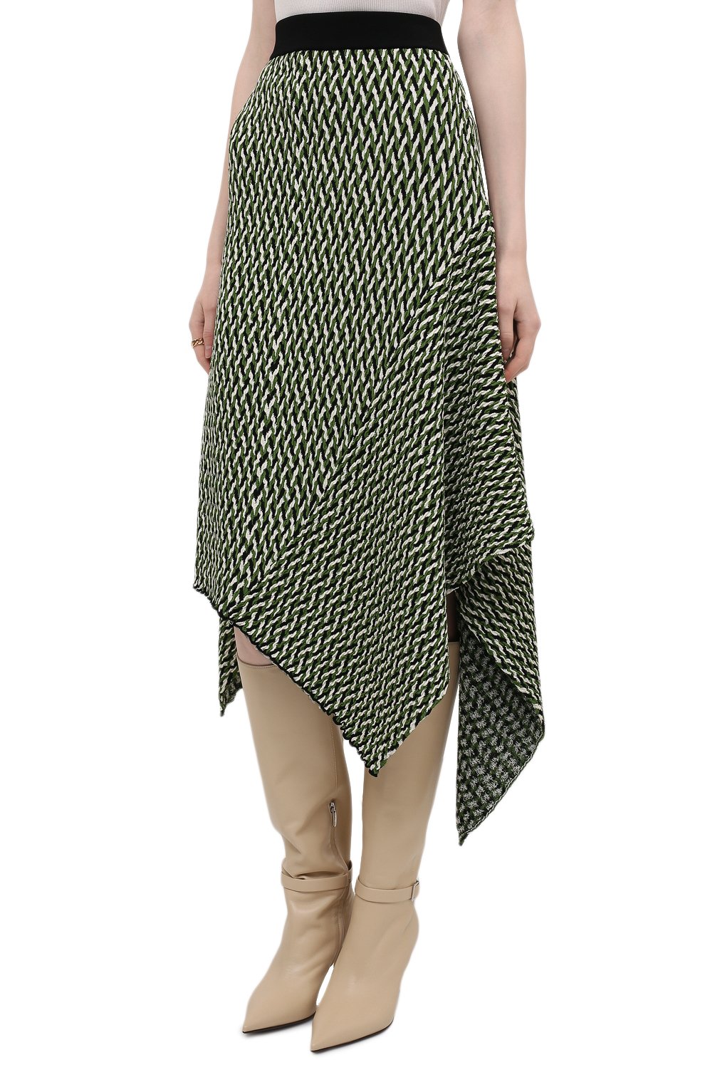 Юбка из вискозы JIL SANDER, арт. JSWT751333-WTY39058, фото 3
