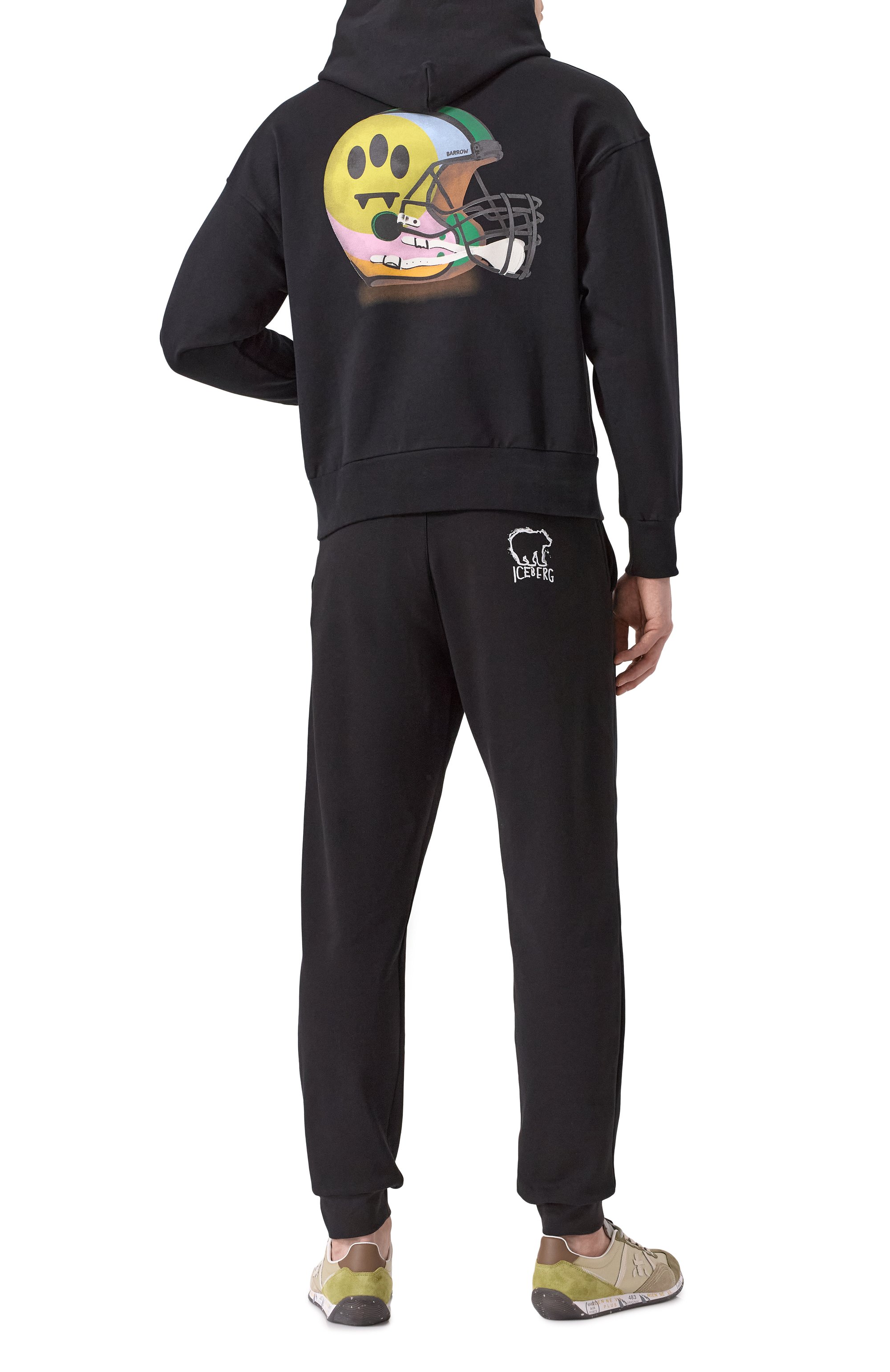 Хлопковое худи BARROW, арт. S5BWMAHS146, фото 2