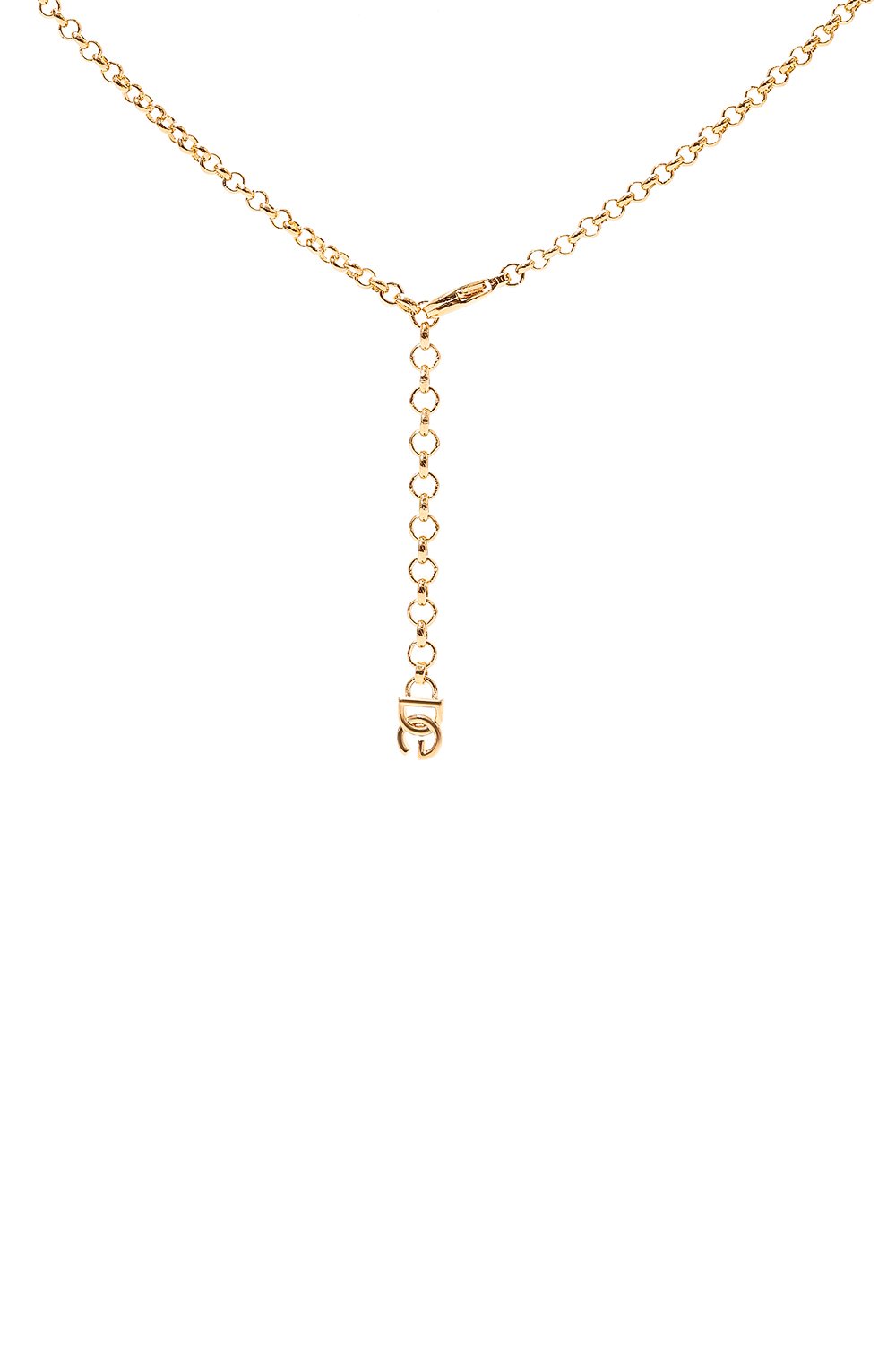 Колье DOLCE & GABBANA золотого цвета по цене 72950 руб., арт. WNQ6C2 W1111, фото 4 Колье DOLCE & GABBANA, арт. WNQ6C2 W1111, фото 4