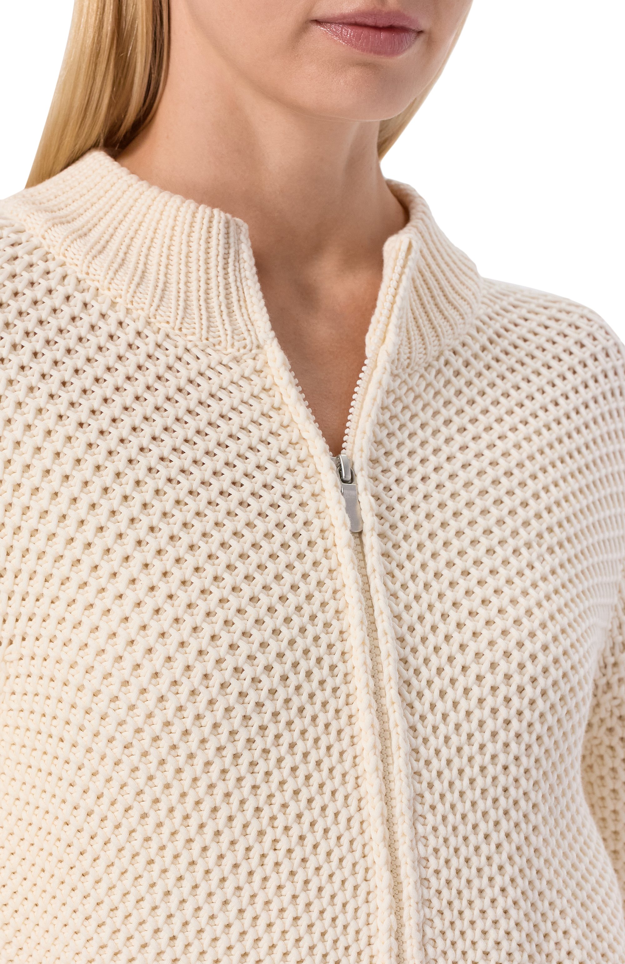 Хлопковый кардиган GRAN SASSO кремового цвета по цене 46500 руб., арт. 10225/18425, фото 5 Хлопковый кардиган GRAN SASSO, арт. 10225/18425, фото 5