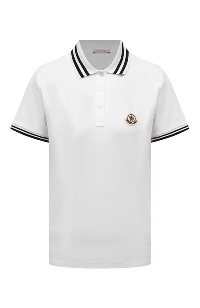 Женское хлопковое поло MONCLER, арт. 8A000-05-84720