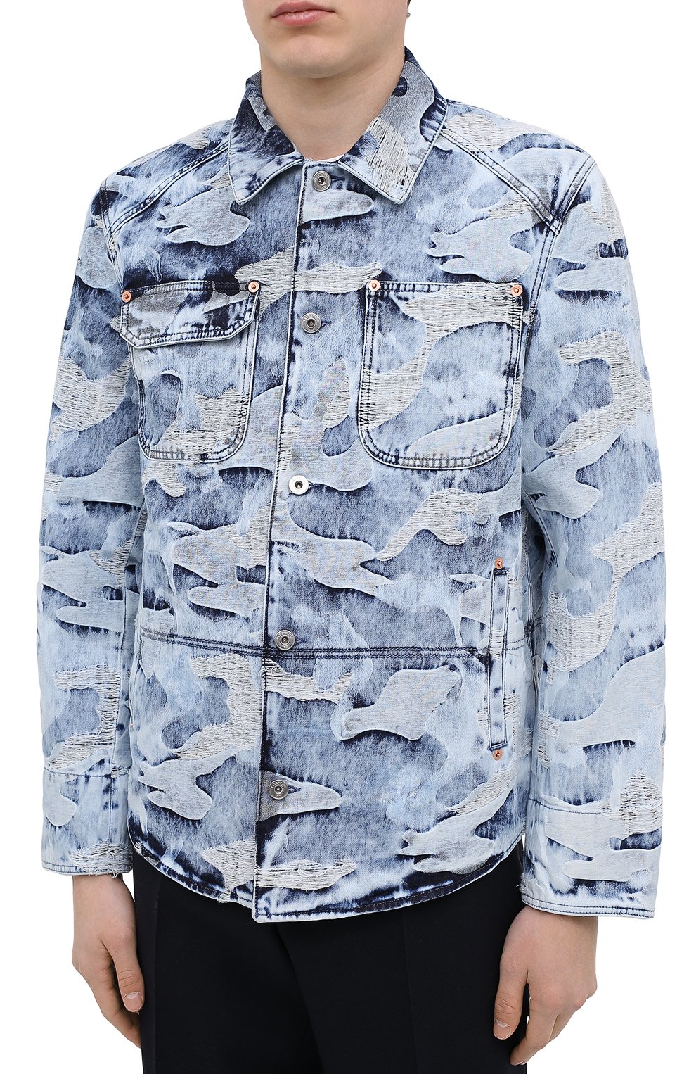 Джинсовая рубашка VALENTINO, арт. VV3DC00P723, фото 3