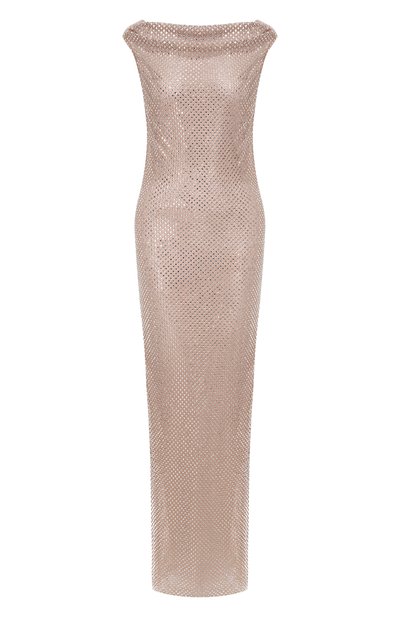 Женское платье с отделкой стразами SELF-PORTRAIT, арт. PF25009XSL