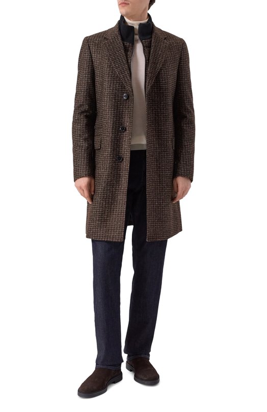 Пальто BOSS 50551612 Коричневый  50551612 Фото 2