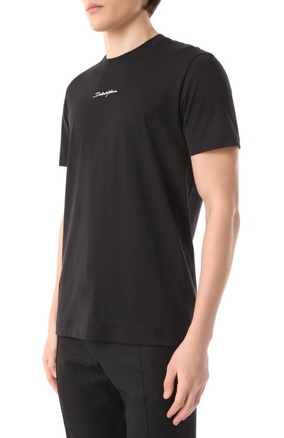 Хлопковая футболка DOLCE & GABBANA, арт. G8RN8Z/G7NUB, фото 3