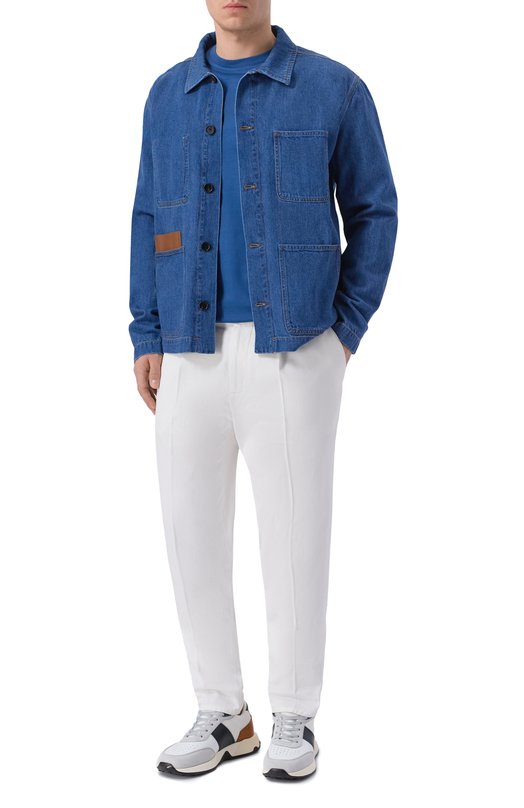 Джинсовая куртка Zilli JPK009M0475VW0P00 Синий  JPK009M0475VW0P00 Фото 2