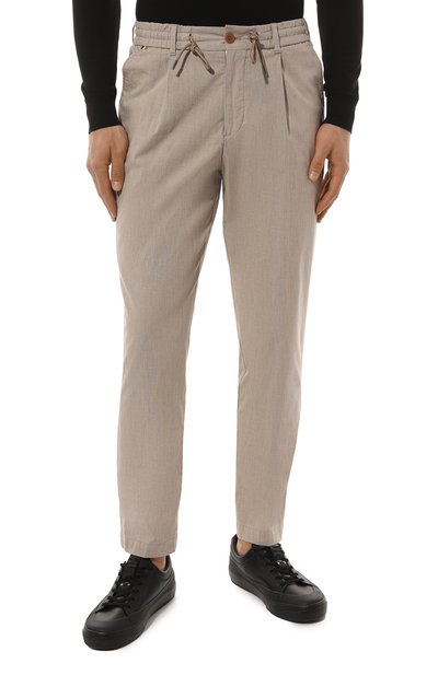 Хлопковые брюки BOSS, арт. 50489441, фото 3