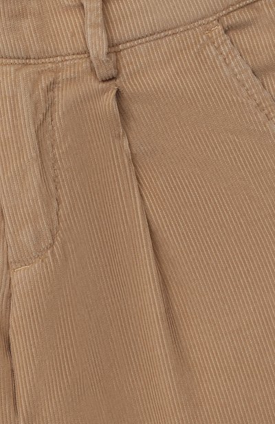 Вельветовые брюки BRUNELLO CUCINELLI бежевого цвета по цене 35450 руб., арт. B279DP100C, фото 3 Вельветовые брюки BRUNELLO CUCINELLI, арт. B279DP100C, фото 3