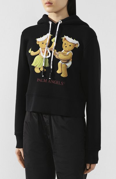 Хлопковое худи PALM ANGELS, арт. PWBB022S20FLE0081060, фото 3