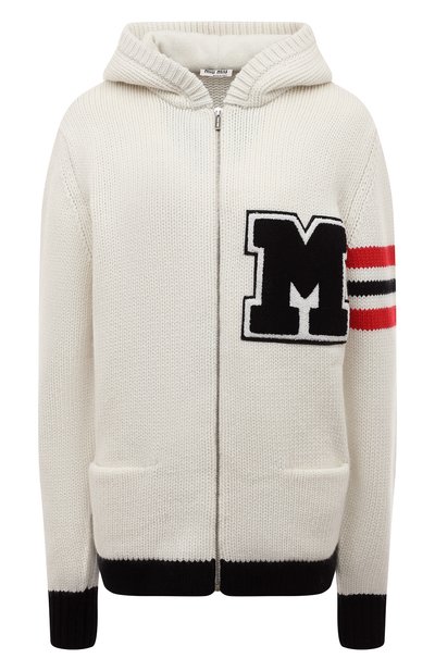 Шерстяной кардиган MIU MIU, арт. MMF535-1ZX1-F0009, фото 1