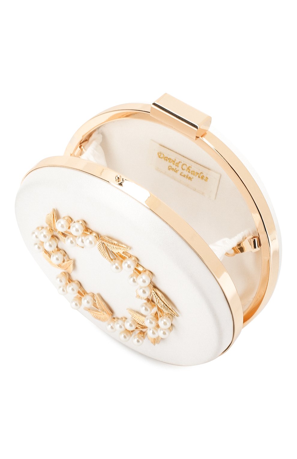 Сумка DAVID CHARLES белого цвета по цене 14900 руб., арт. 4605, фото 3 Сумка DAVID CHARLES, арт. 4605, фото 3