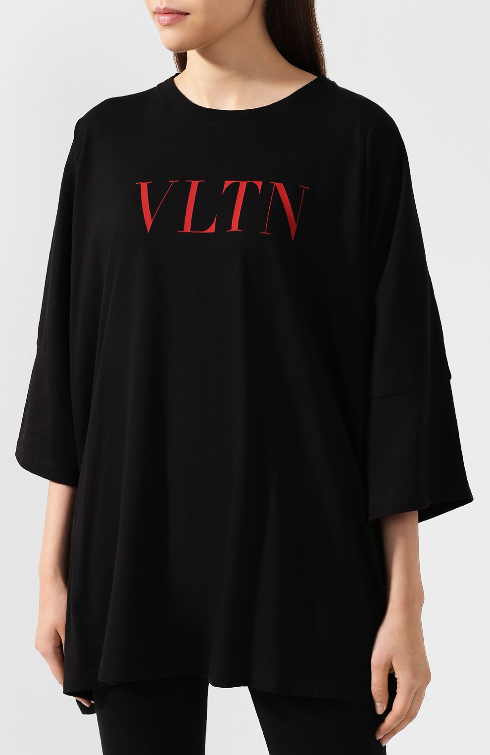 Хлопковая футболка VALENTINO, арт. SB3MG02B4RW, фото 3