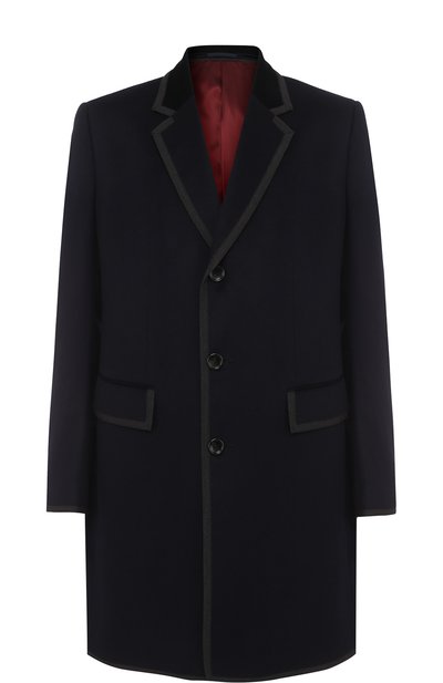 Одно бортное пальто из смеси шерсти и кашемира GUCCI, арт. 473731/Z5311, фото 1