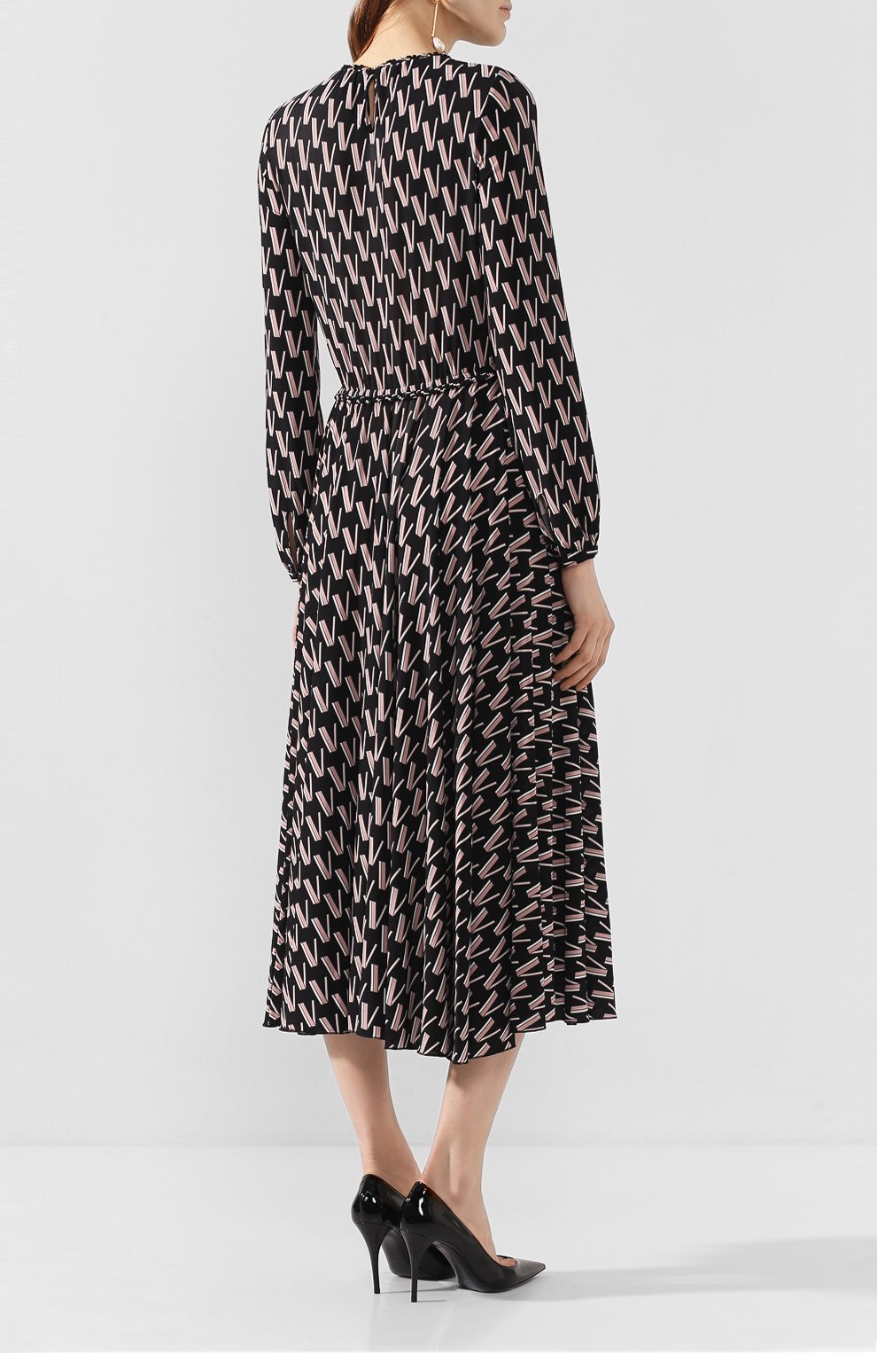 Платье из вискозы VALENTINO, арт. TB3MJ01K5AL, фото 4