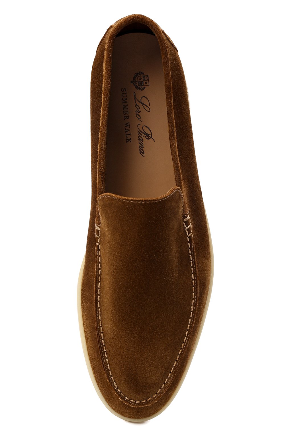 Замшевые лоферы summer walk LORO PIANA, арт. FAE8124, фото 6