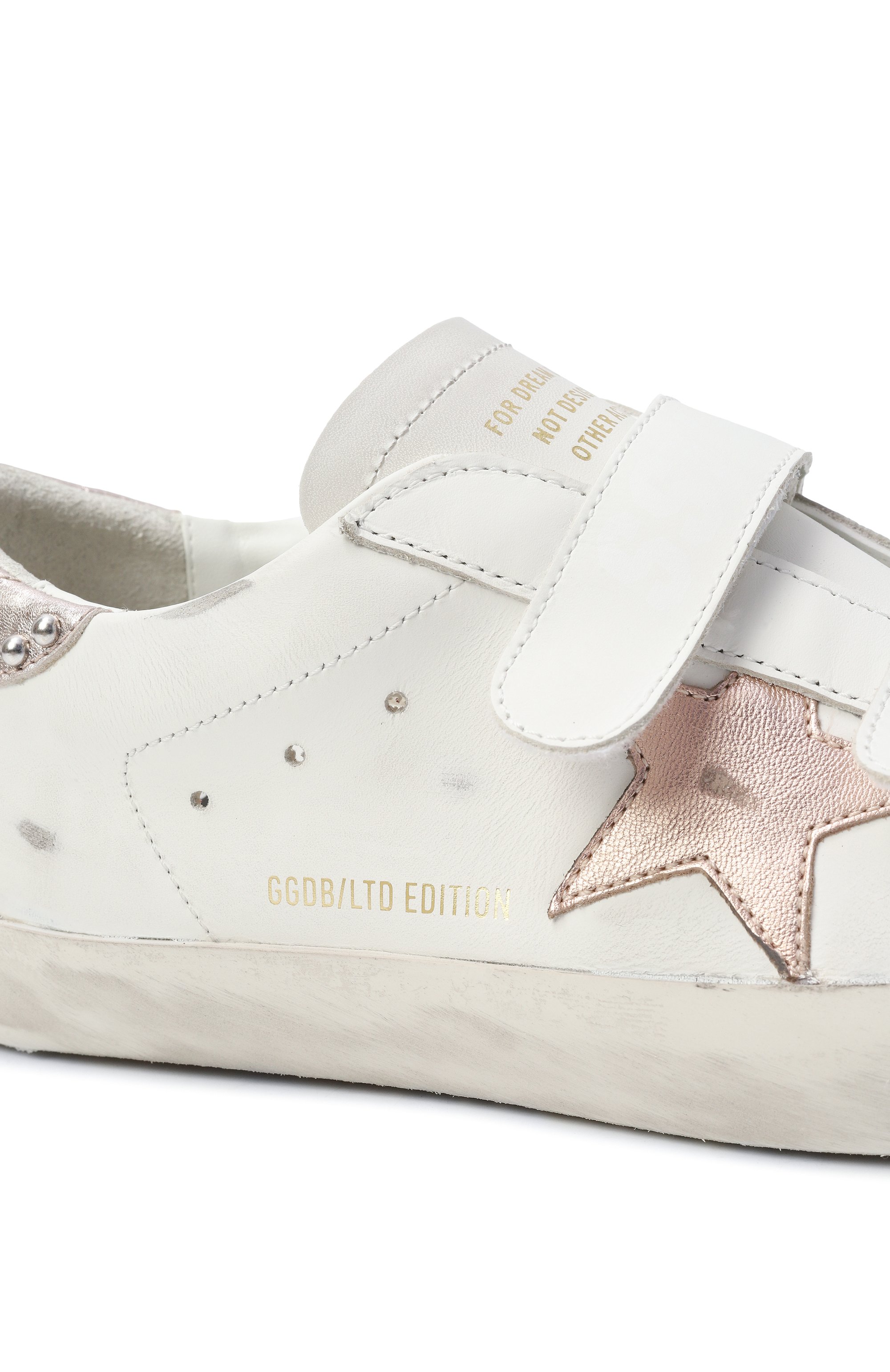 Кожаные кеды old school ltd GOLDEN GOOSE DELUXE BRAND, арт. GWF00177.F007267, фото 7