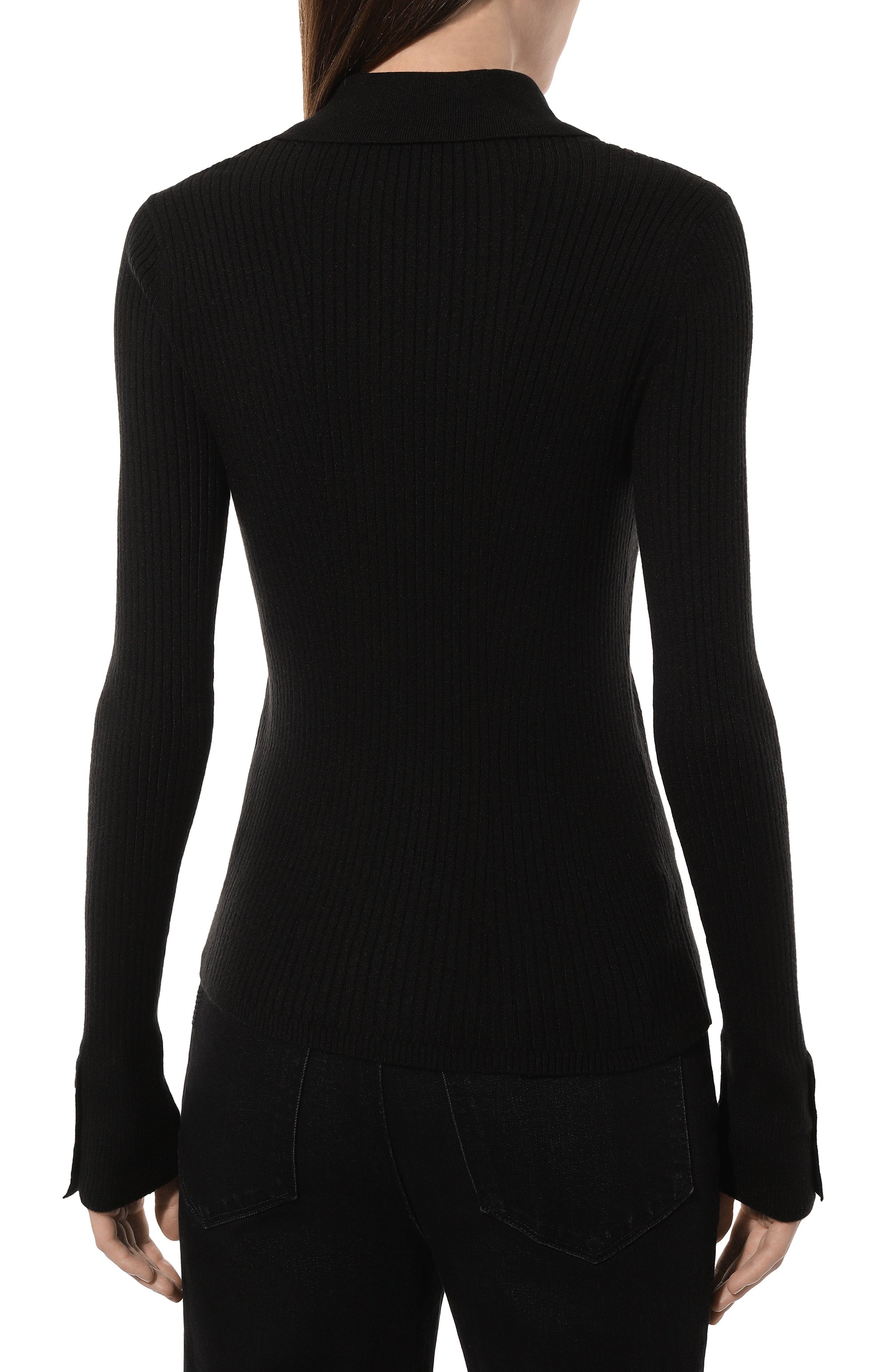 Кардиган PAIGE черного цвета по цене 40900 руб., арт. 5459J60-1086, фото 4 Кардиган PAIGE, арт. 5459J60-1086, фото 4