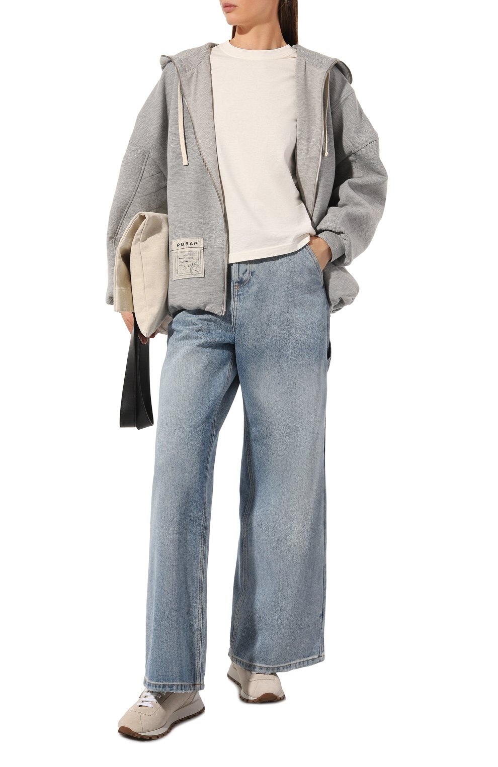 Замшевые кроссовки BRUNELLO CUCINELLI, арт. MZSFGBP117, фото 2