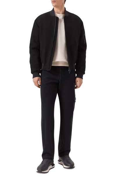 Кожаные кроссовки EMPORIO ARMANI, арт. EM003740/AF19726, фото 2