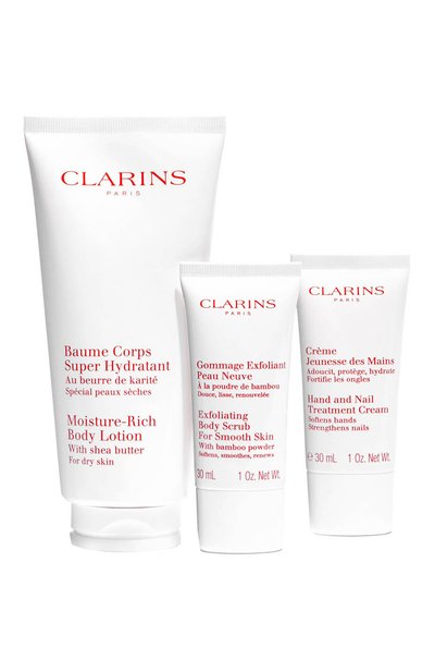 Набор в косметичке body care essentials (200+2x30ml) CLARINS, арт. 80112636, фото 2