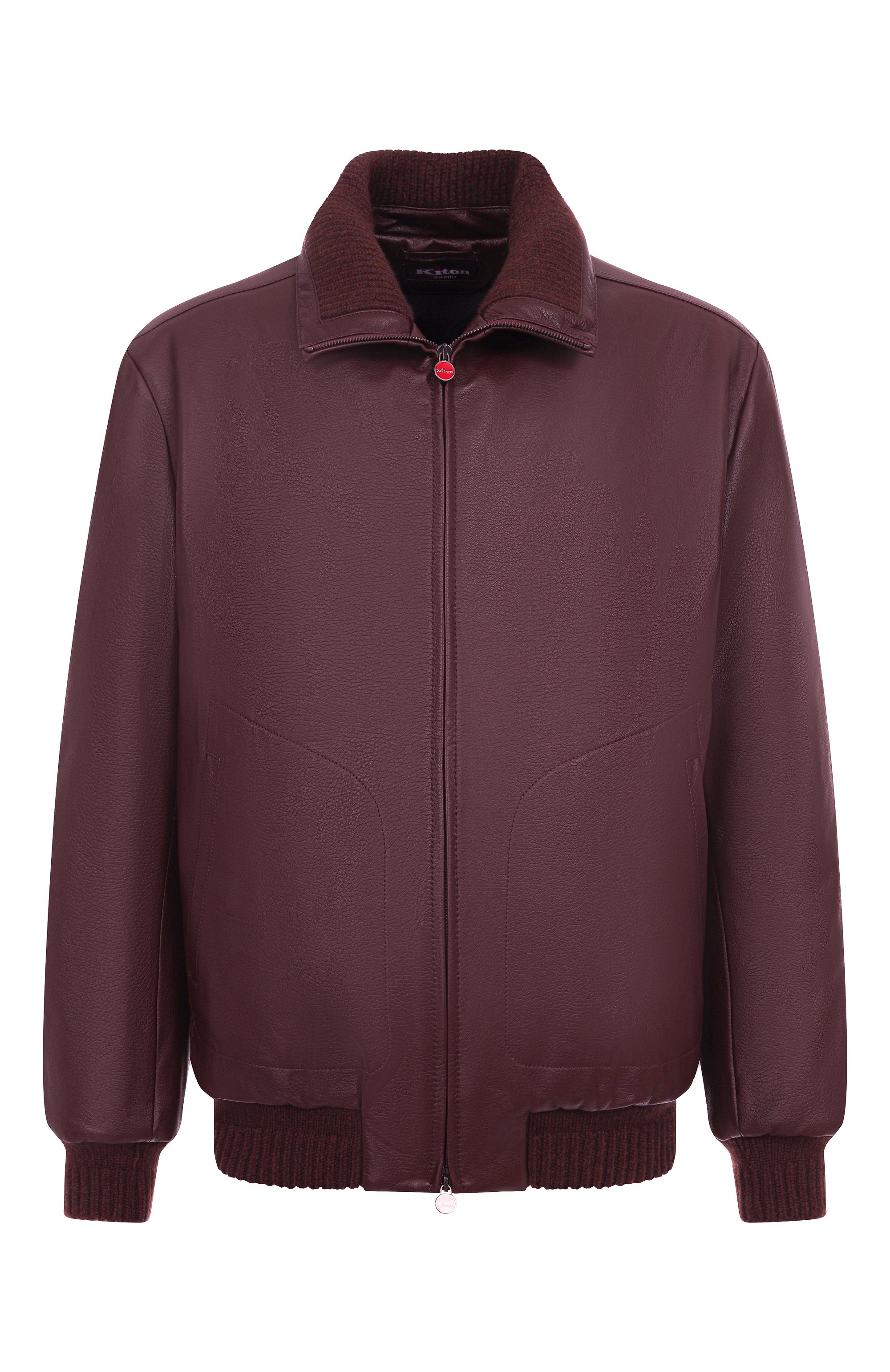 Кожаный бомбер KITON, арт. UW2239V0411H16, фото 1