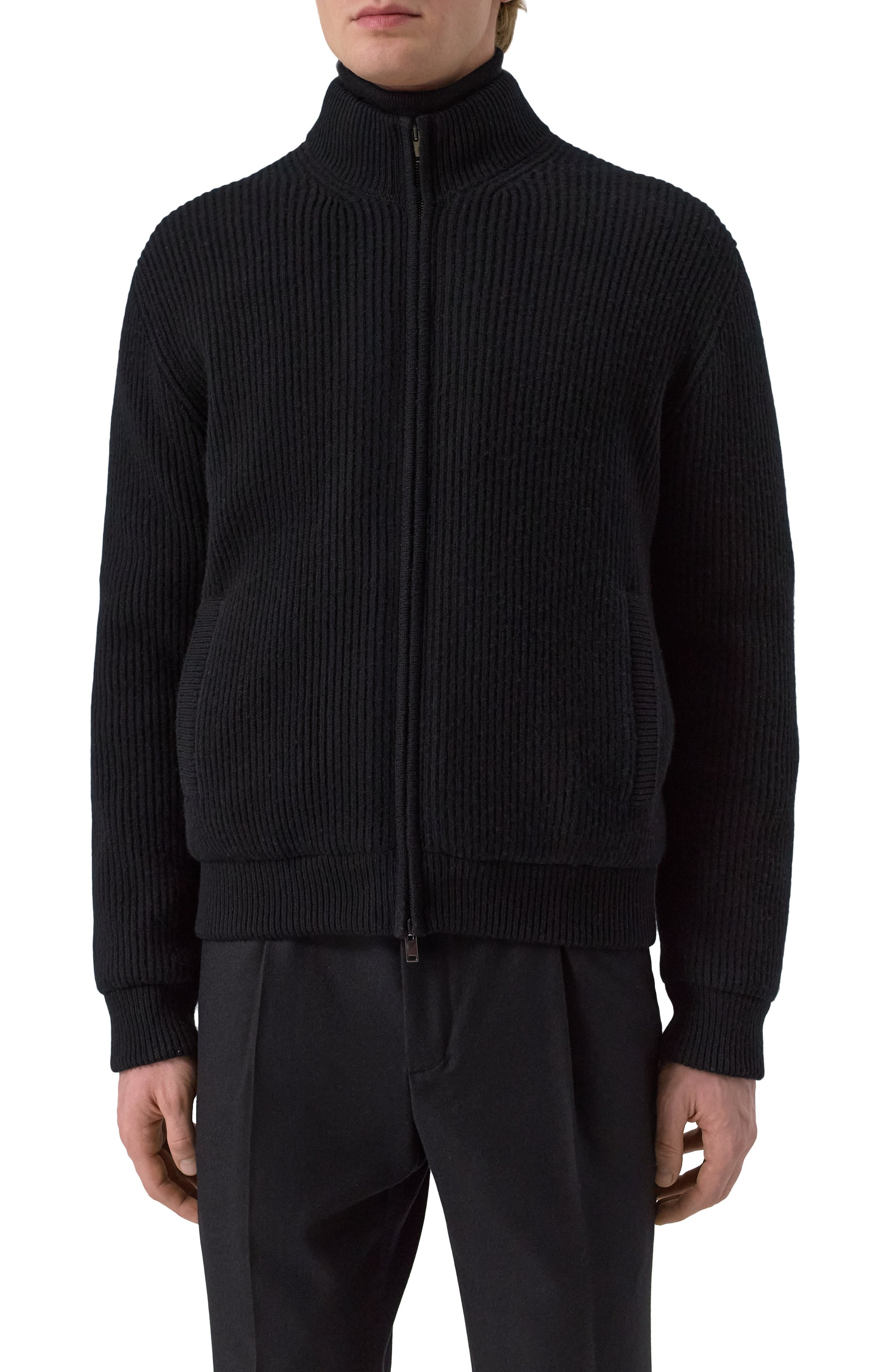 Кашемировый кардиган с подкладкой из норки MVST черного цвета по цене 985500 руб., арт. FTXTRECK-ES3625-3V/TR-ES3625-1, фото 3 Кашемировый кардиган с подкладкой из норки MVST, арт. FTXTRECK-ES3625-3V/TR-ES3625-1, фото 3