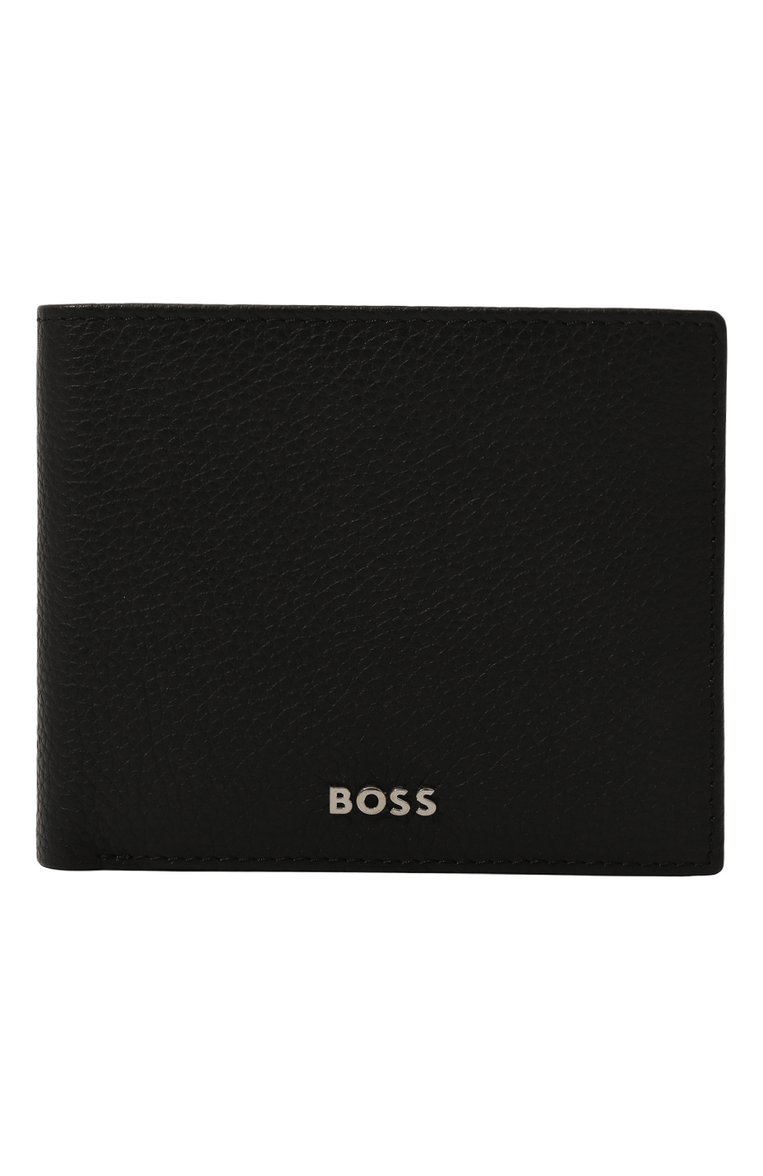 Мужской комплект из портмоне и ручки BOSS черного цвета, арт. HBPA00025M | Фото 2 (Нос: Не проставлено; Материал: Натуральная кожа; Материал сплава: Проставлено)