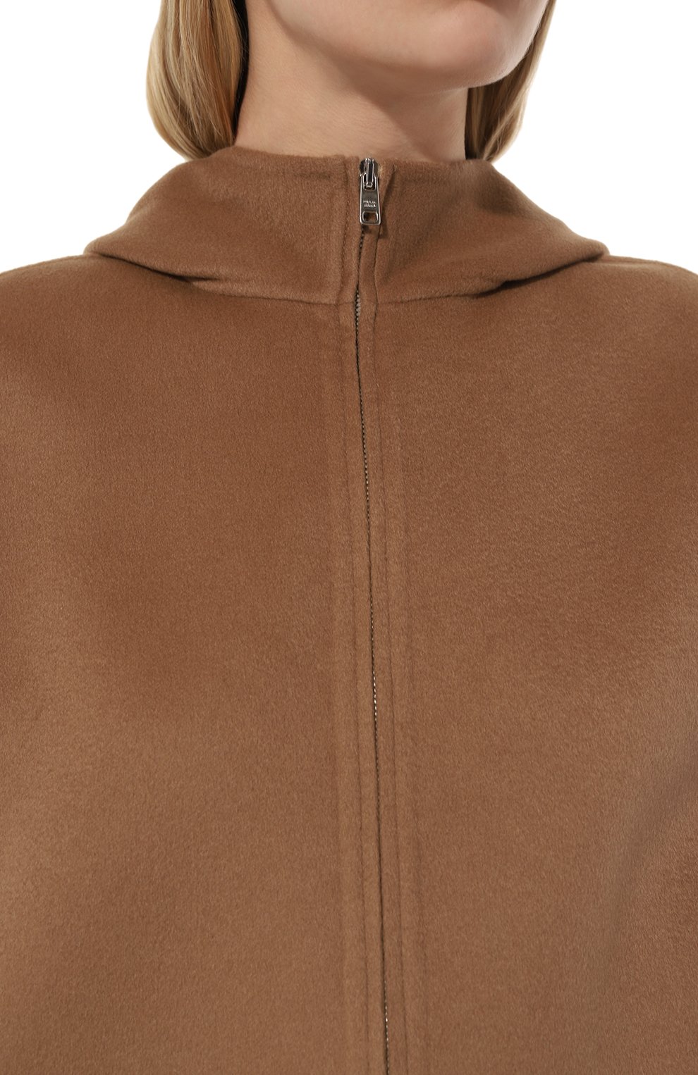 Куртка из кашемира и шерсти PRADA, арт. P579L-1X5A-F0040-202, фото 5