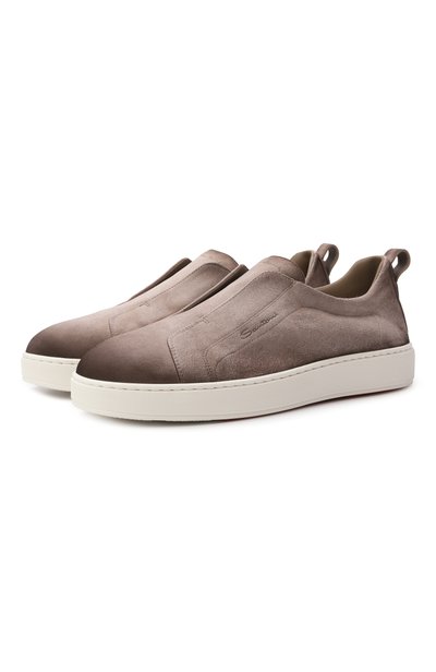 Мужские замшевые кеды cleanic SANTONI, арт. MBCG22211BARTSE2
