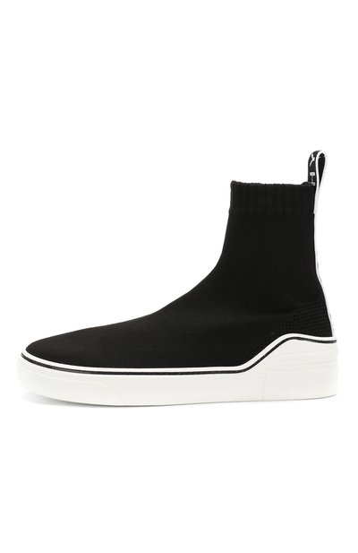 Высокие текстильные кеды на контрастной подошве GIVENCHY, арт. BE000DE077, фото 3