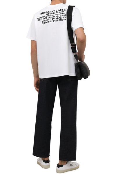 Хлопковая футболка BURBERRY, арт. 8045545, фото 2