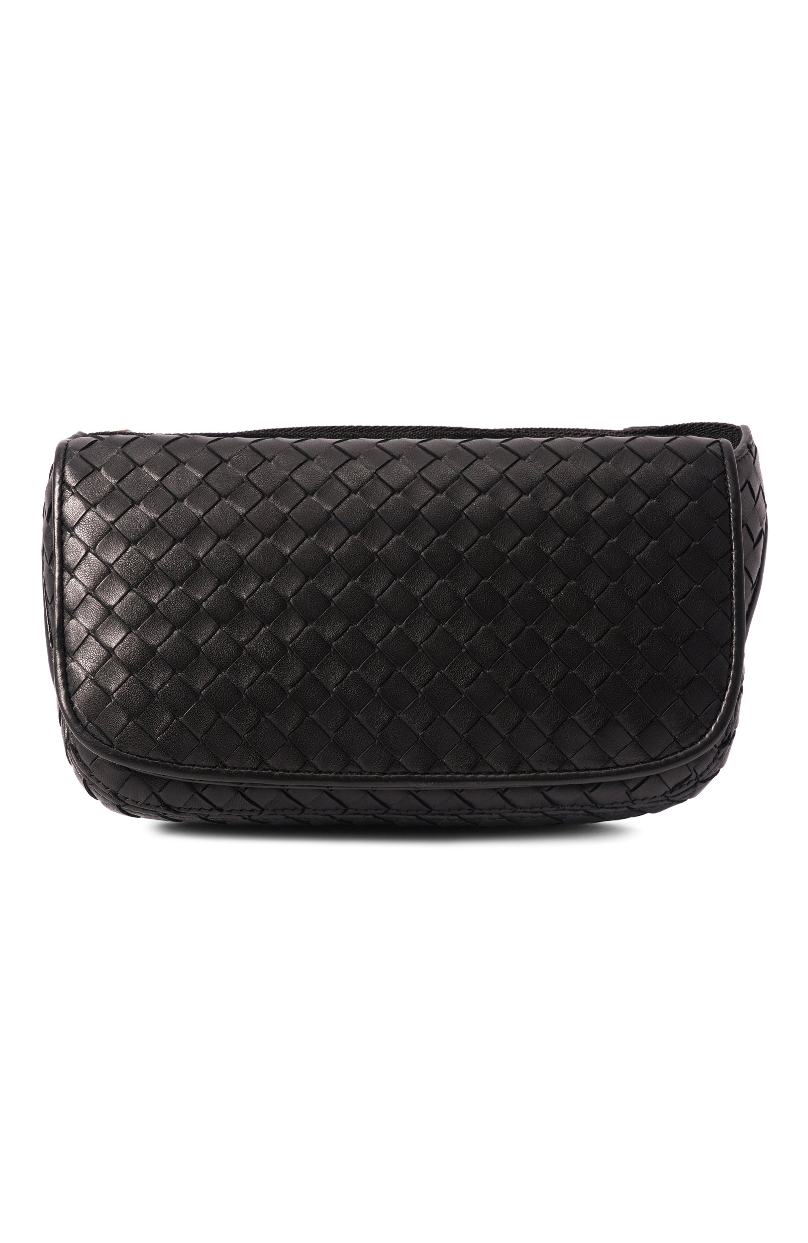 Поясная сумка veneto BOTTEGA VENETA черного цвета по цене 332500 руб., арт. 876334/V6SE0, фото 1 Поясная сумка veneto BOTTEGA VENETA, арт. 876334/V6SE0, фото 1
