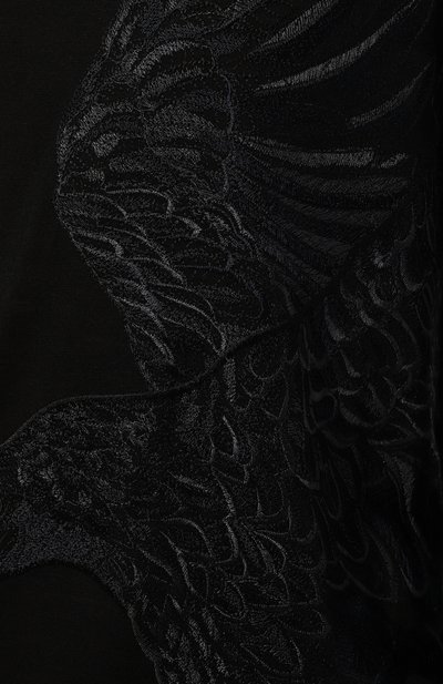 Шерстяной лонгслив STEFANO RICCI черного цвета по цене 96800 руб., арт. MNH4103181/WV, фото 5 Шерстяной лонгслив STEFANO RICCI, арт. MNH4103181/WV, фото 5