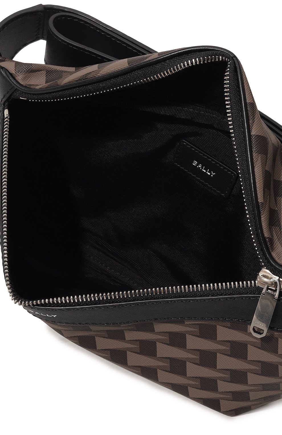 Поясная сумка pennant BALLY коричневого цвета по цене 79150 руб., арт. MAS01V/TP072, фото 5 Поясная сумка pennant BALLY, арт. MAS01V/TP072, фото 5