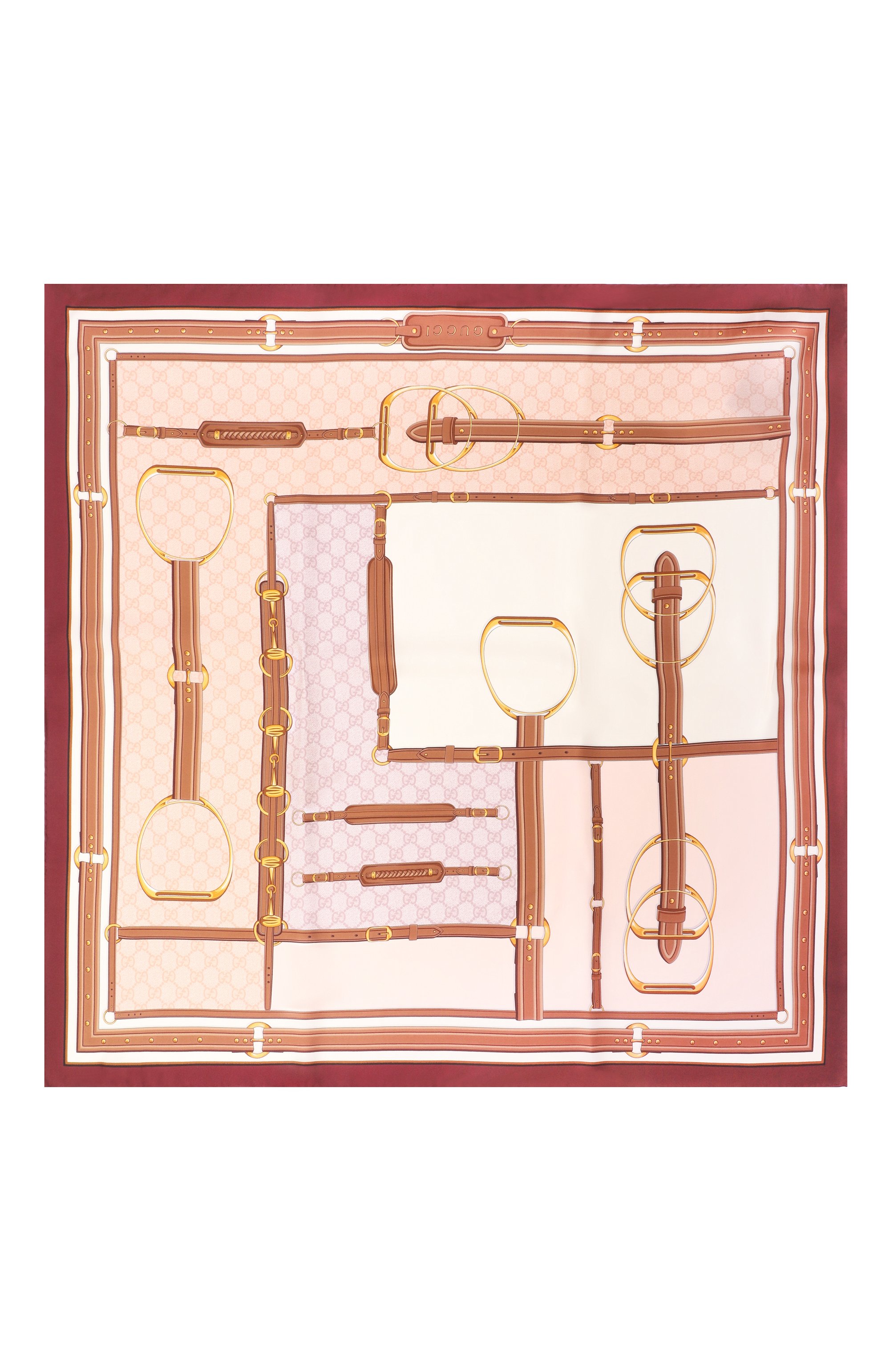 Шелковый платок GUCCI, арт. 813625/3G001, фото 4