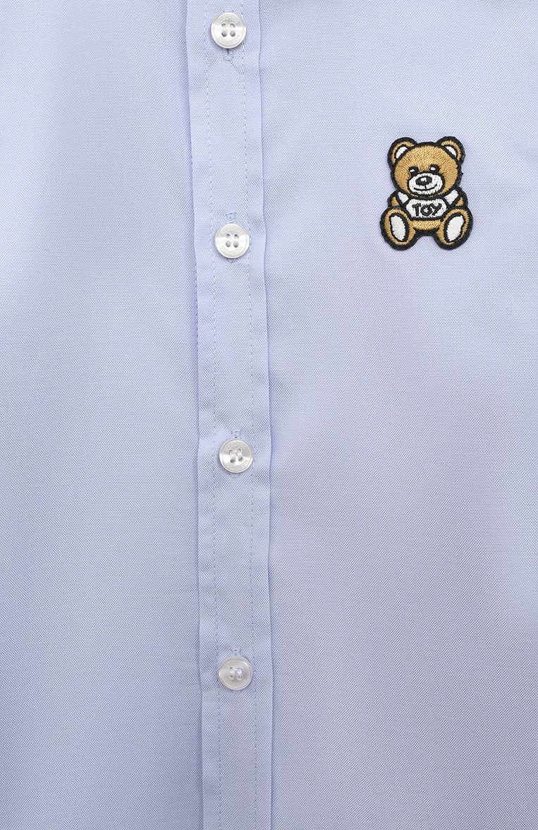 Хлопковая рубашка MOSCHINO, арт. H8C002/LNE06/4A-8A, фото 3