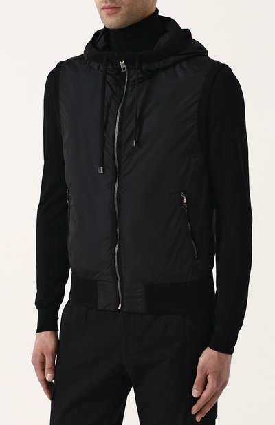 Жилет на молнии с капюшоном DOLCE & GABBANA, арт. G9KU0T/FUMQG, фото 3